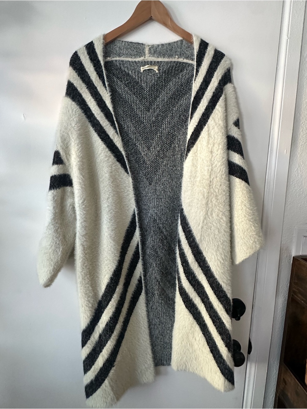 Anthropologie Sleeping on Snow Oversized Cardigan Sweater